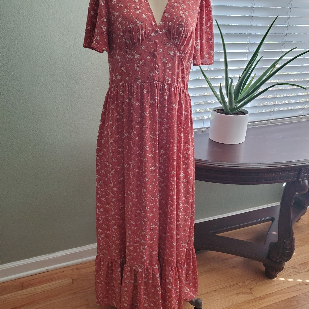 Long maxi dress